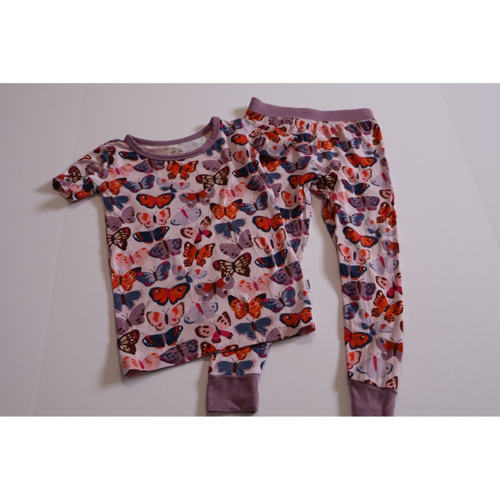 Little Sleepies Butterfly Kisses Bamboo Pajama Set 18-24 Months